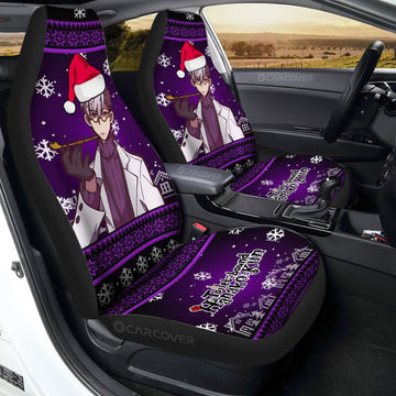 Christmas Toilet-Bound Hanako-kun Tsumogiri Car Seat Covers Custom Anime Car Accessories - Gearcarcover - 1