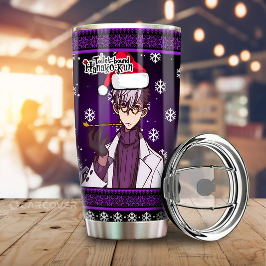 Christmas Toilet-Bound Hanako-kun Tsumogiri Tumbler Cup Custom Anime Car Accessories - Gearcarcover - 1