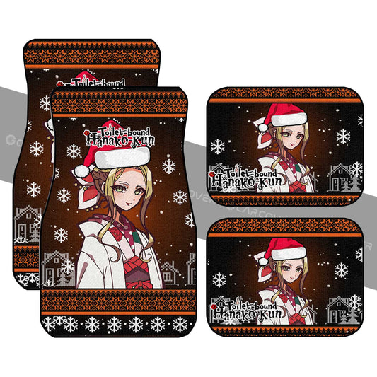 Christmas Toilet-Bound Hanako-kun Yako Car Floor Mats Custom Anime Car Interior Accessories - Gearcarcover - 1