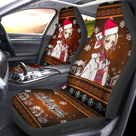 Christmas Toilet-Bound Hanako-kun Yako Car Seat Covers Custom Anime Car Interior Accessories - Gearcarcover - 2