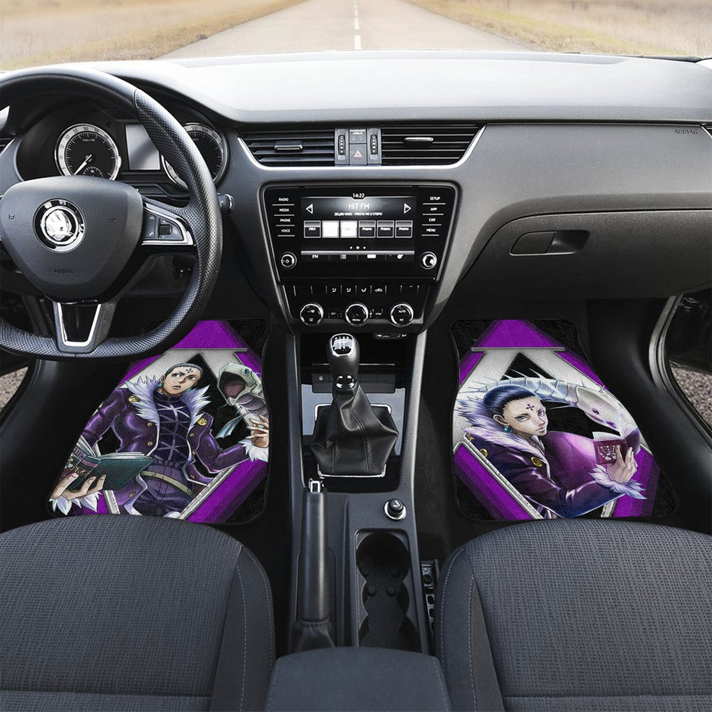 Chrollo Lucilfer Car Floor Mats Custom Hunter x Hunter Anime Car Accessories - Gearcarcover - 3