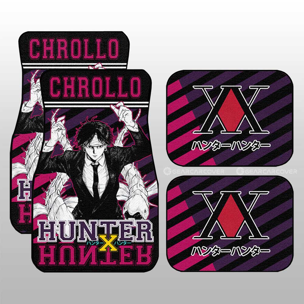 Chrollo Lucilfer Car Floor Mats Custom Hunter x Hunter Anime Car Accessories - Gearcarcover - 3
