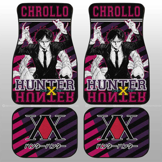 Chrollo Lucilfer Car Floor Mats Custom Hunter x Hunter Anime Car Accessories - Gearcarcover - 1