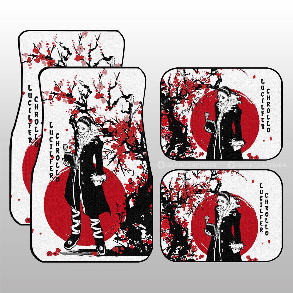 Chrollo Lucilfer Car Floor Mats Custom Japan Style Hunter x Hunter Anime Car Accessories - Gearcarcover - 1