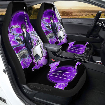 Chrollo Lucilfer Car Seat Covers Custom Anime Hunter x Hunter Car Accessories - Gearcarcover - 1