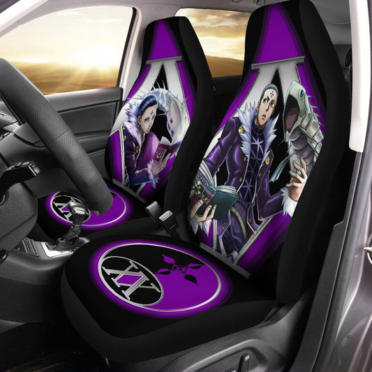 Chrollo Lucilfer Car Seat Covers Custom Hunter x Hunter Anime Car Accessories - Gearcarcover - 1
