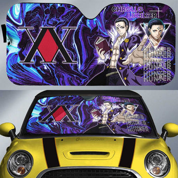 Chrollo Lucilfer Car Sunshade Custom Hunter x Hunter Anime Car Accessories - Gearcarcover - 1