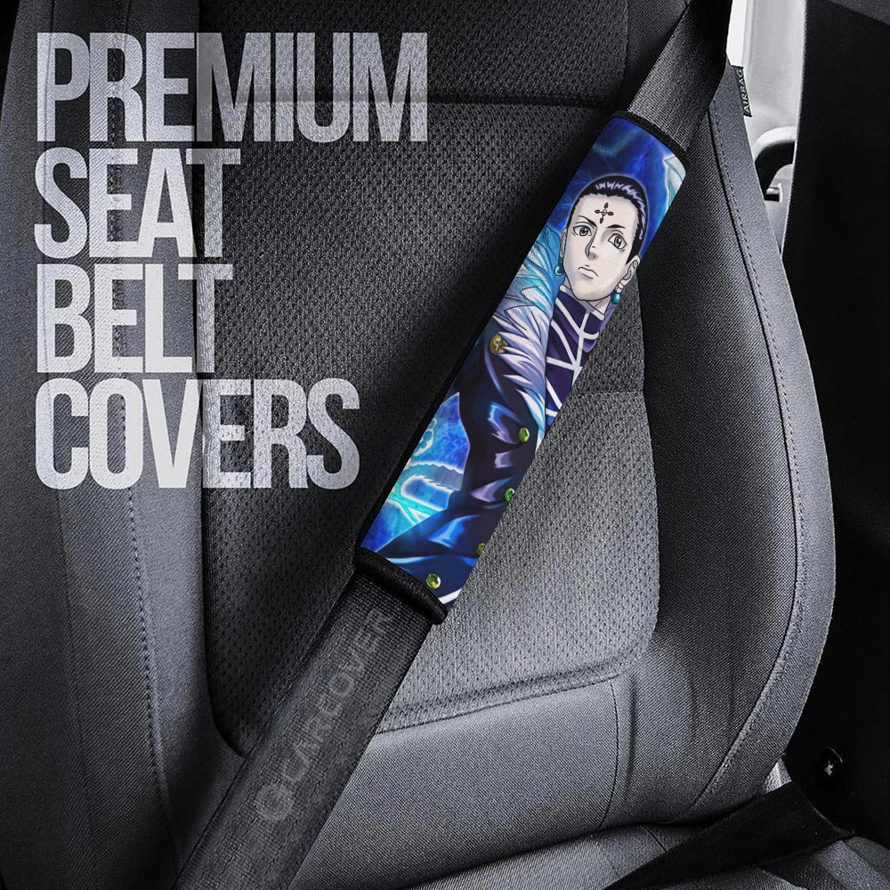 Chrollo Lucilfer Seat Belt Covers Custom Hunter x Hunter Anime Car Accessories - Gearcarcover - 2