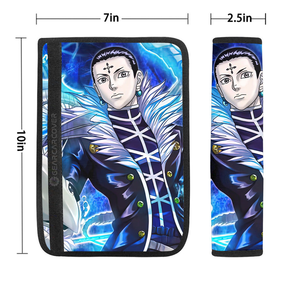 Chrollo Lucilfer Seat Belt Covers Custom Hunter x Hunter Anime Car Accessories - Gearcarcover - 1