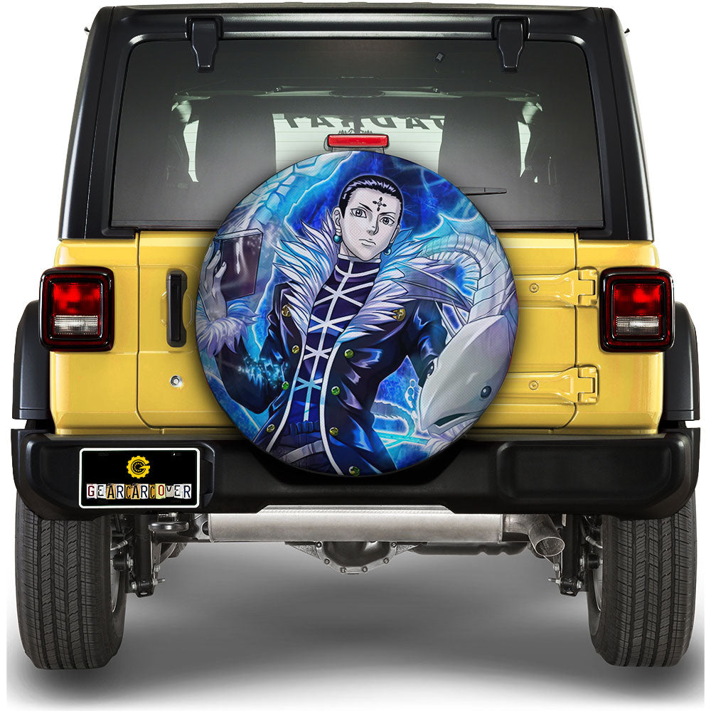 Chrollo Lucilfer Spare Tire Covers Custom Hunter x Hunter Anime Car Accessories - Gearcarcover - 1