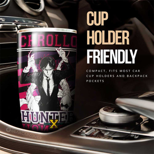 Chrollo Lucilfer Tumbler Cup Custom Hunter x Hunter Anime Car Interior Accessories - Gearcarcover - 2