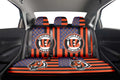 Cincinnati Bengals Car Back Seat Cover Custom US Flag Style - Gearcarcover - 2