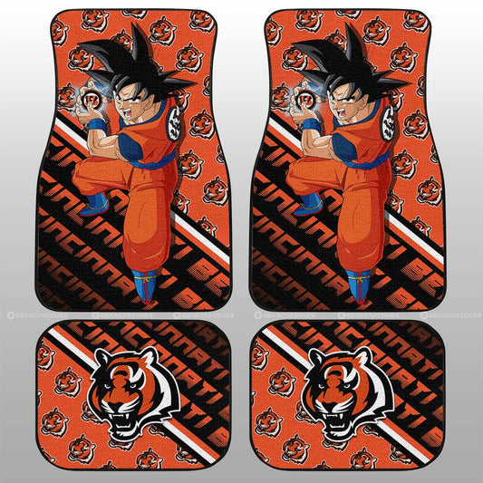 Cincinnati Bengals Car Floor Mats Custom Car Accessories For Fans - Gearcarcover - 1