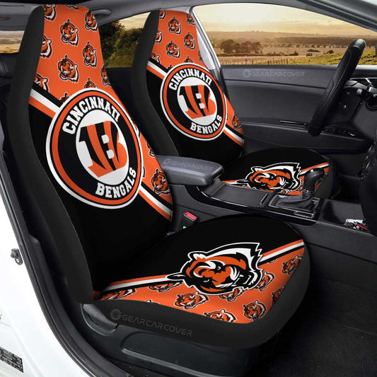 Cincinnati Bengals Car Seat Covers Custom Car Accessories For Fans - Gearcarcover - 1