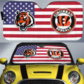 Cincinnati Bengals Car Sunshade Custom Car Decor Accessories - Gearcarcover - 1