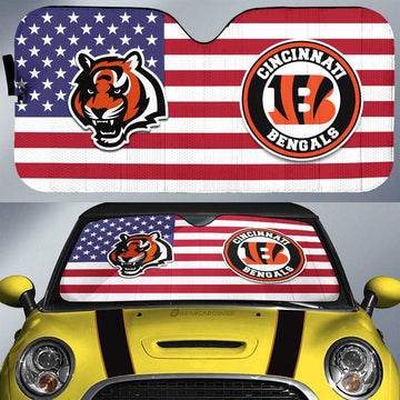 Cincinnati Bengals Car Sunshade Custom Car Decor Accessories - Gearcarcover - 1