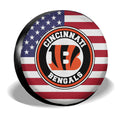 Cincinnati Bengals Spare Tire Covers Custom US Flag Style - Gearcarcover - 3