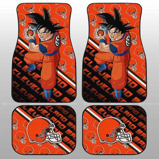 Cleveland Browns Car Floor Mats Custom Car Accessories For Fans - Gearcarcover - 1