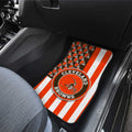 Cleveland Browns Car Floor Mats Custom US Flag Style - Gearcarcover - 3