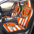 Cleveland Browns Car Seat Covers Custom US Flag Style - Gearcarcover - 2