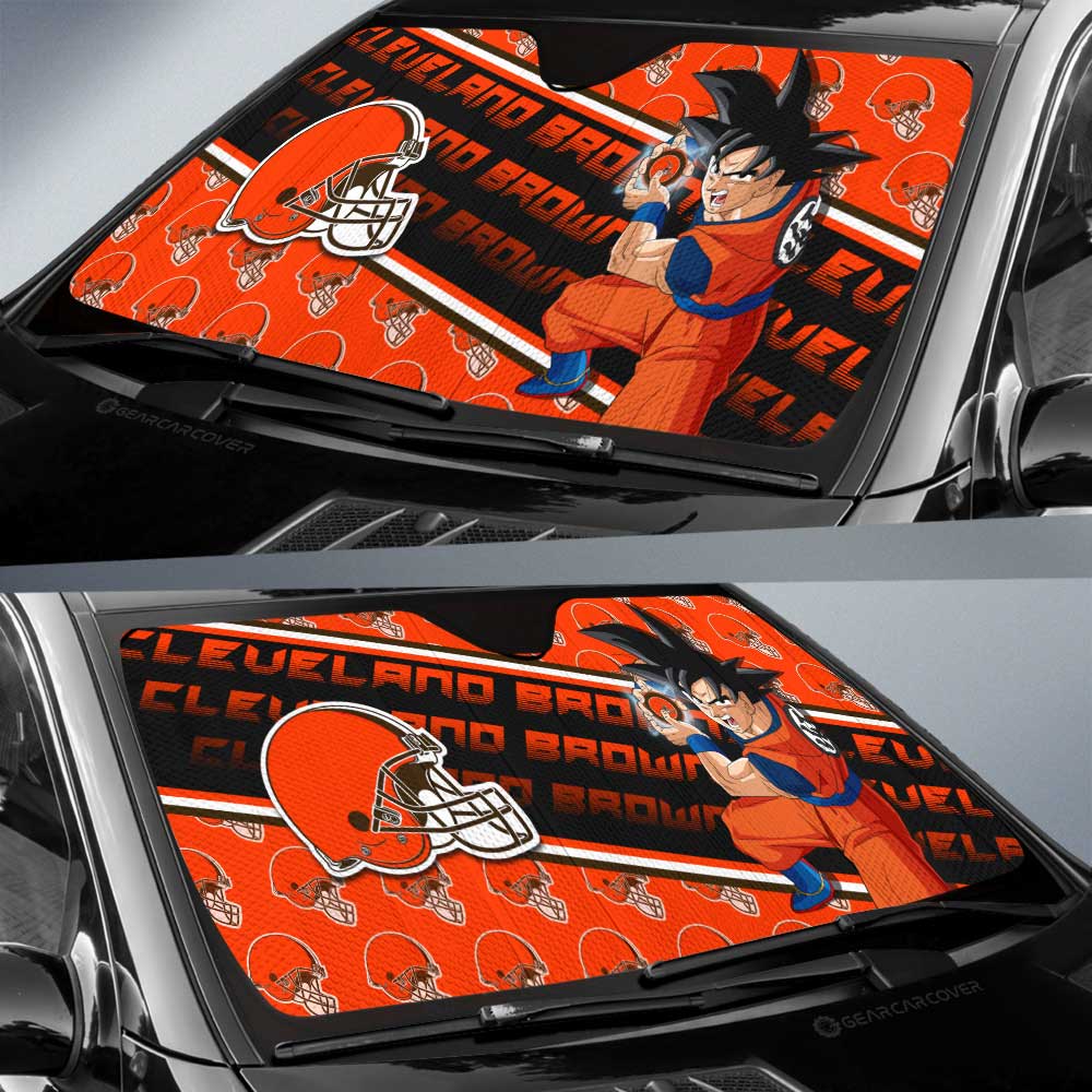 Cleveland Browns Car Sunshade Custom Car Interior Accessories - Gearcarcover - 2
