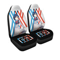 Code 015 Ichigo Car Seat Covers Custom Darling In The Franxx Anime Car Accessories - Gearcarcover - 3