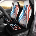Code 015 Ichigo Car Seat Covers Custom Darling In The Franxx Anime Car Accessories - Gearcarcover - 1
