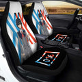 Code 016 Hiro Car Seat Covers Custom Darling In The Franxx Anime Car Accessories - Gearcarcover - 2