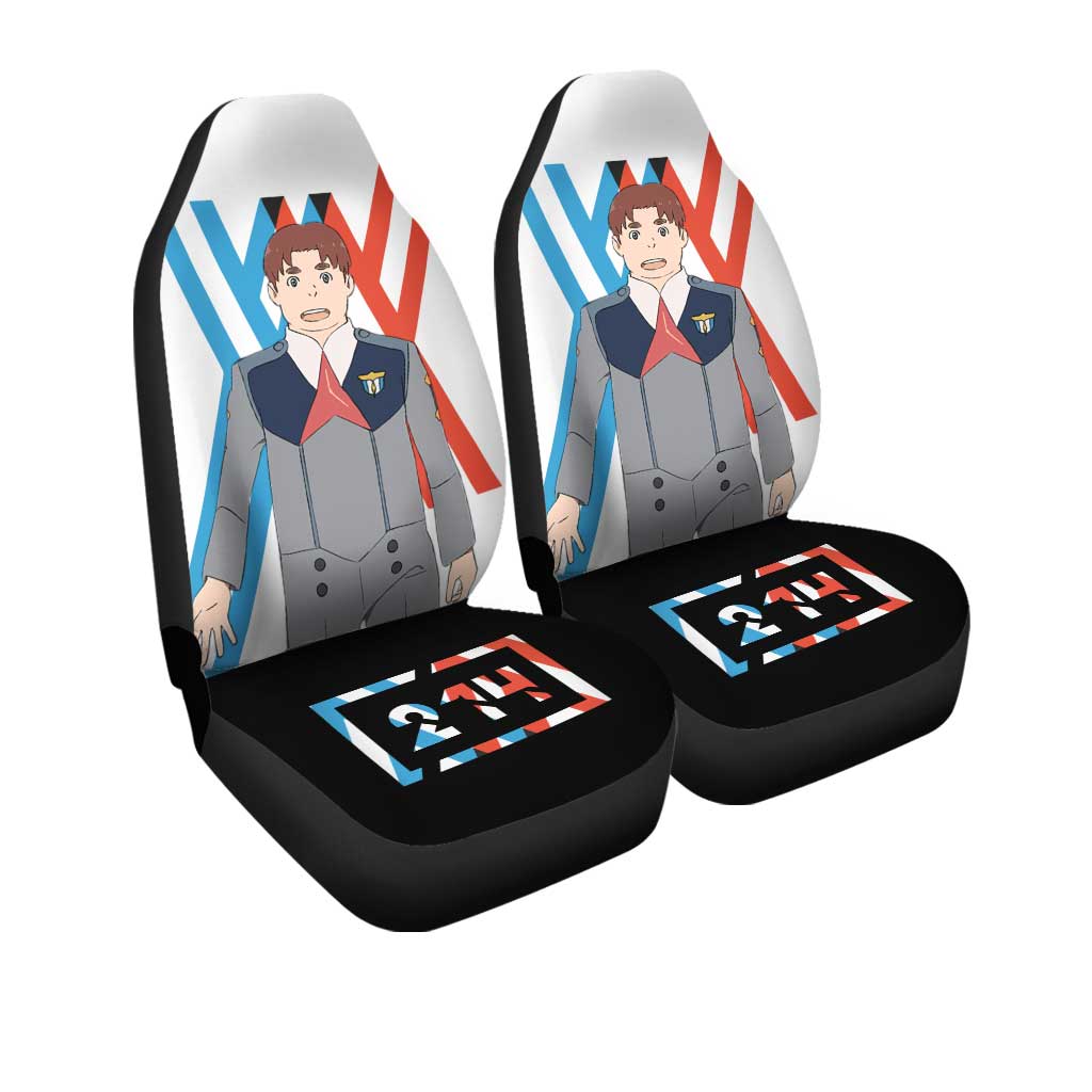 Code 214 Futoshi Car Seat Covers Custom Darling In The Franxx Anime Car Accessories - Gearcarcover - 3