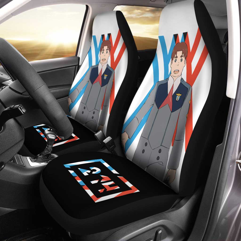 Code 214 Futoshi Car Seat Covers Custom Darling In The Franxx Anime Car Accessories - Gearcarcover - 1