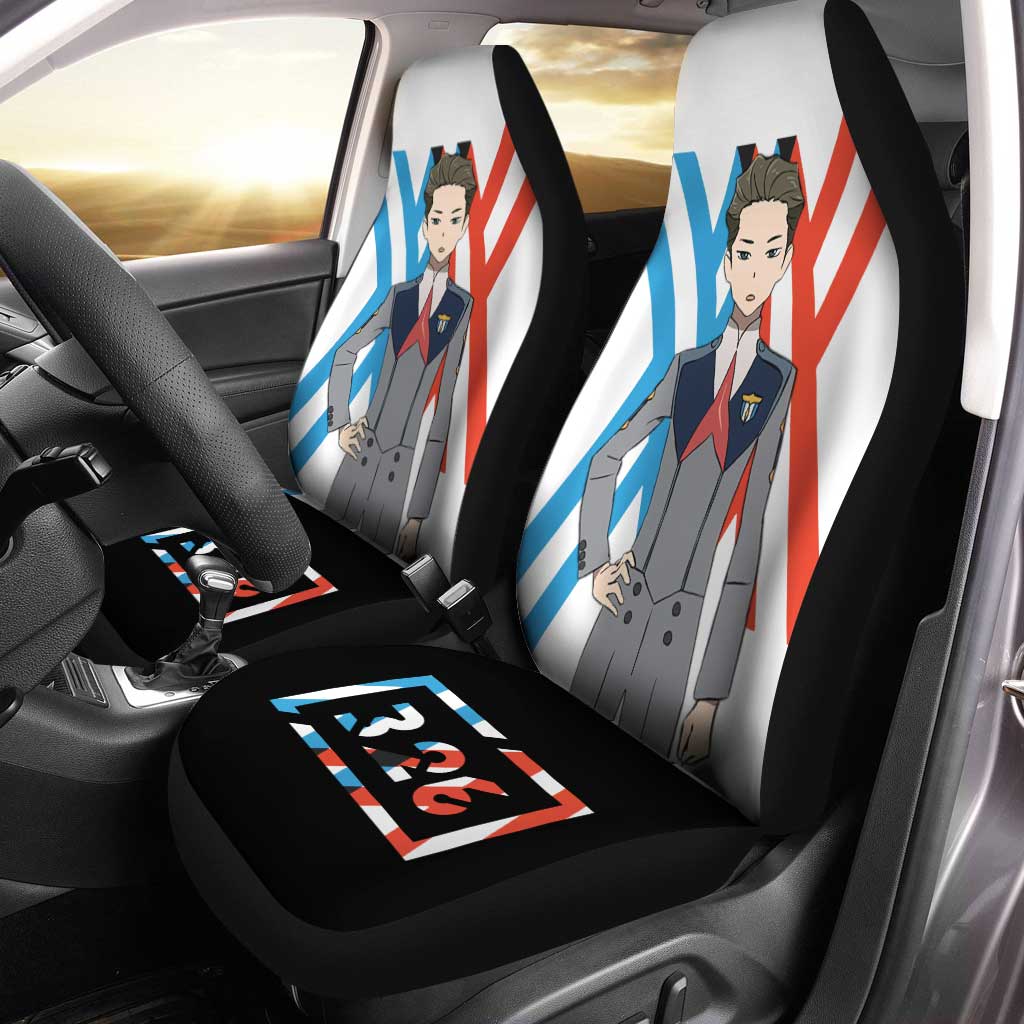 Code 326 Mitsuru Car Seat Covers Custom Darling In The Franxx Anime Car Accessories - Gearcarcover - 1