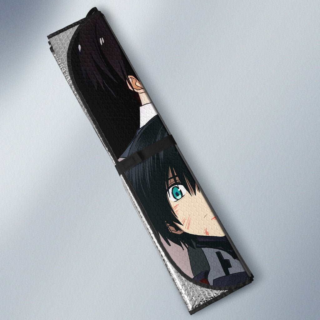 Code:016 Hiro Car Sunshade Custom DARLING In The FRANXX Anime For Anime Fans - Gearcarcover - 3