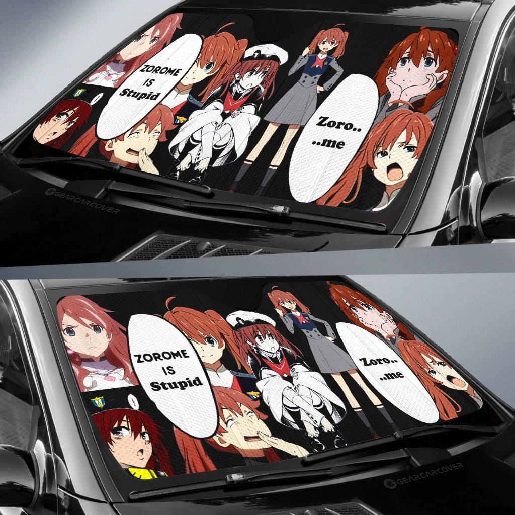 Code:390 Miku Car Sunshade Custom DARLING In The FRANXX Anime Car Accessories - Gearcarcover - 2