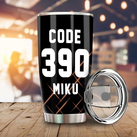 Code:390 Miku Tumbler Cup Custom DARLING In The FRANXX Anime Car Accessories - Gearcarcover - 2