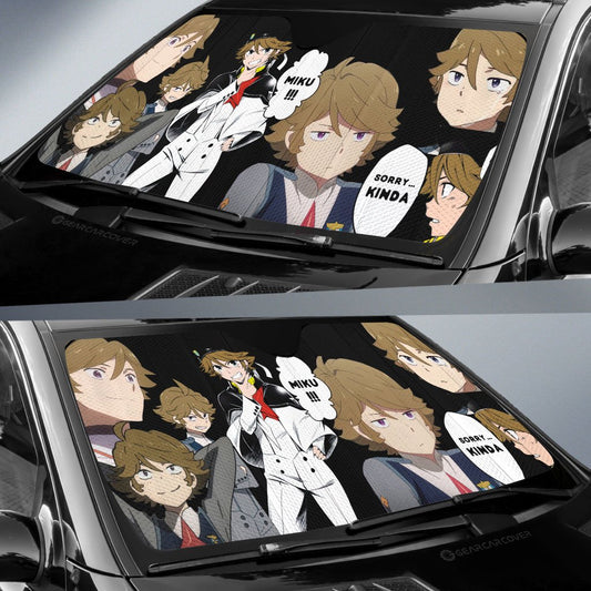 Code:666 Zorome Car Sunshade Custom DARLING In The FRANXX Anime Car Accessories - Gearcarcover - 2