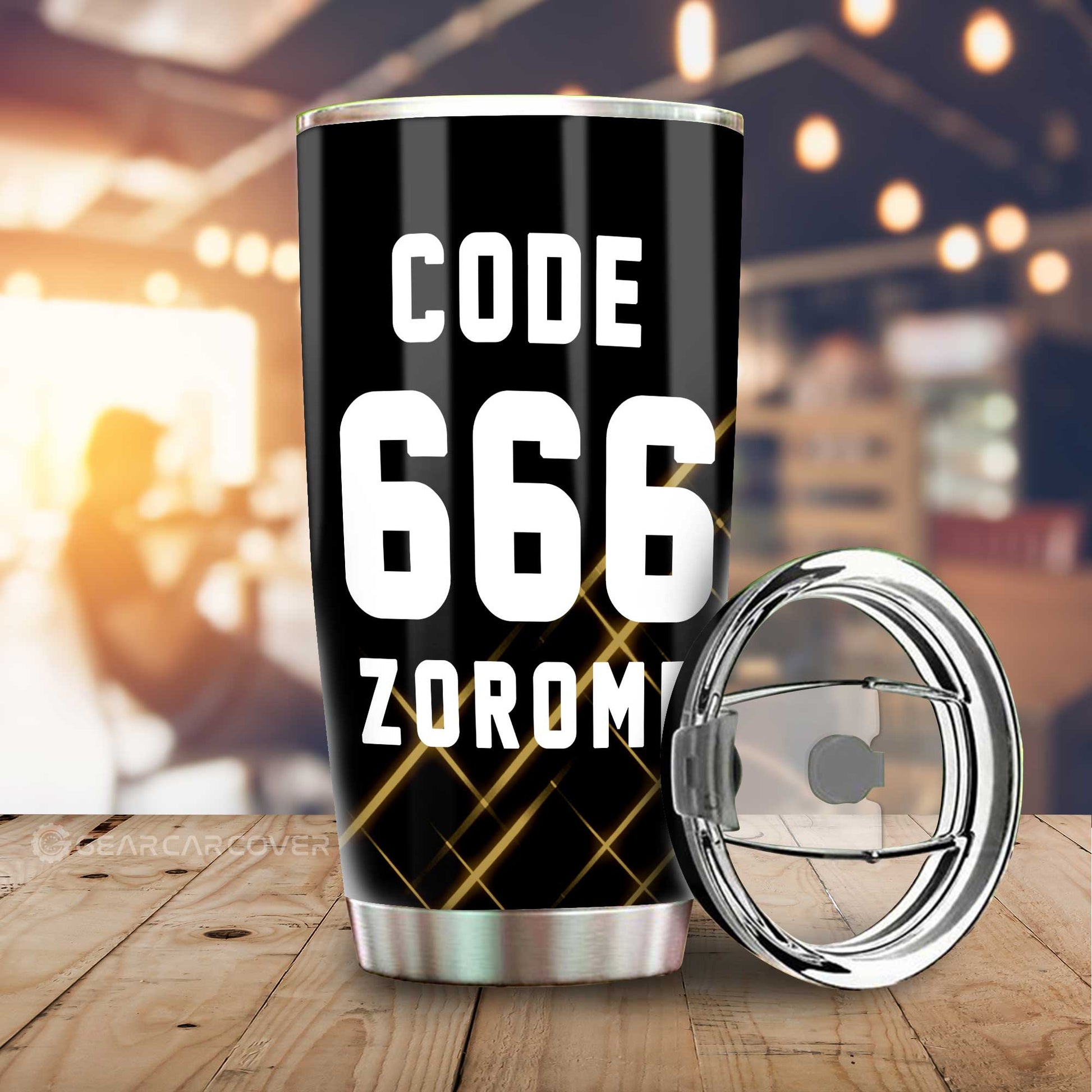 Code:666 Zorome Tumbler Cup Custom DARLING In The FRANXX Anime Car Accessories - Gearcarcover - 2