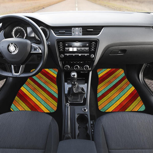Color Strips Car Floor Mats Custom Colorful Car Accessories - Gearcarcover - 2