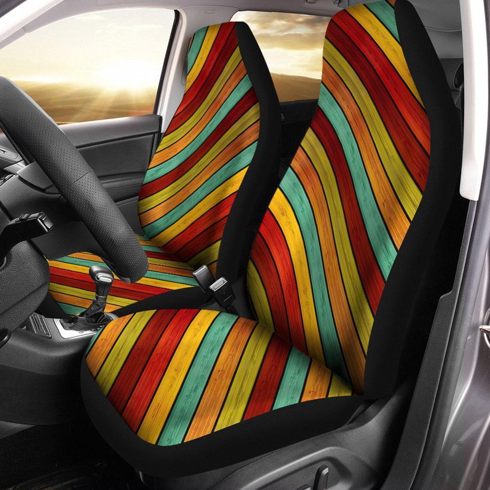 Color Strips Car Seat Covers Custom Car Accessories - Gearcarcover - 1