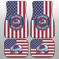 Colorado Avalanche Car Floor Mats Custom Car Accessories - Gearcarcover - 1