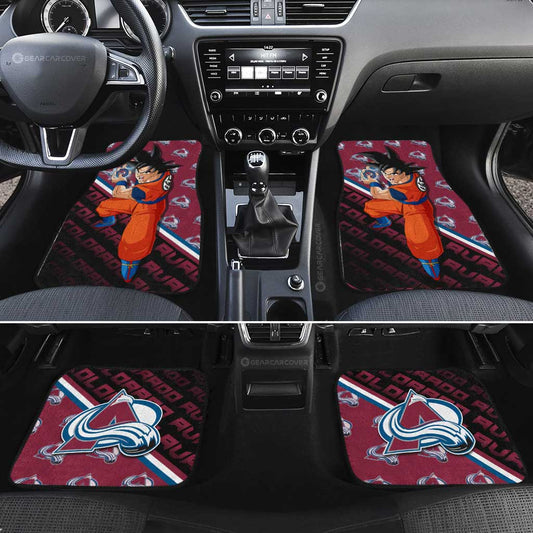 Colorado Avalanche Car Floor Mats Custom Car Decorations For Fans - Gearcarcover - 2