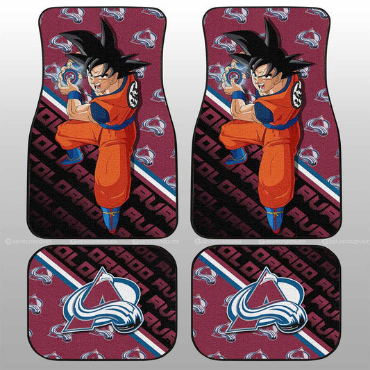 Colorado Avalanche Car Floor Mats Custom Car Decorations For Fans - Gearcarcover - 1