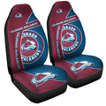 Colorado Avalanche Car Seat Covers Custom Car Accessories For Fans - Gearcarcover - 3