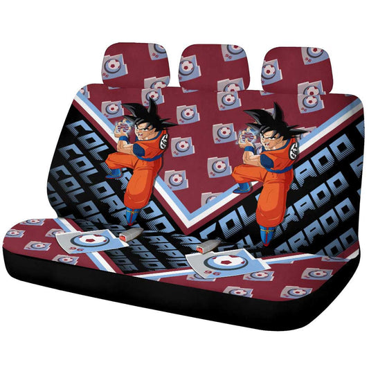 Colorado Rapids Car Back Seat Covers Custom Car Accessories For Fans - Gearcarcover - 1