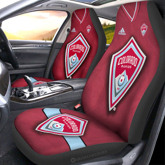 Colorado Rapids Car Seat Covers Custom Car Accessories For Fans - Gearcarcover - 1