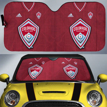 Colorado Rapids Car Sunshade Custom Car Interior Accessories - Gearcarcover - 1