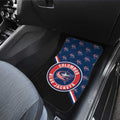 Columbus Blue Jackets Car Floor Mats Custom Car Accessories For Fans - Gearcarcover - 3