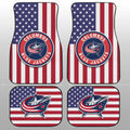 Columbus Blue Jackets Car Floor Mats Custom Car Decor Accessories - Gearcarcover - 1