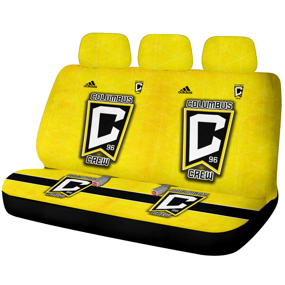 Columbus Crew Car Back Seat Covers Custom Car Accessories For Fans - Gearcarcover - 2