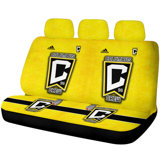 Columbus Crew Car Back Seat Covers Custom Car Accessories For Fans - Gearcarcover - 2