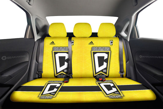 Columbus Crew Car Back Seat Covers Custom Car Accessories For Fans - Gearcarcover - 1